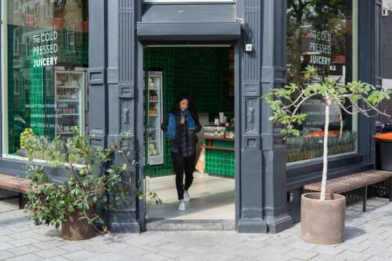 The Cold Pressed Juicery Trending Architecture Interior Design Amsterdam